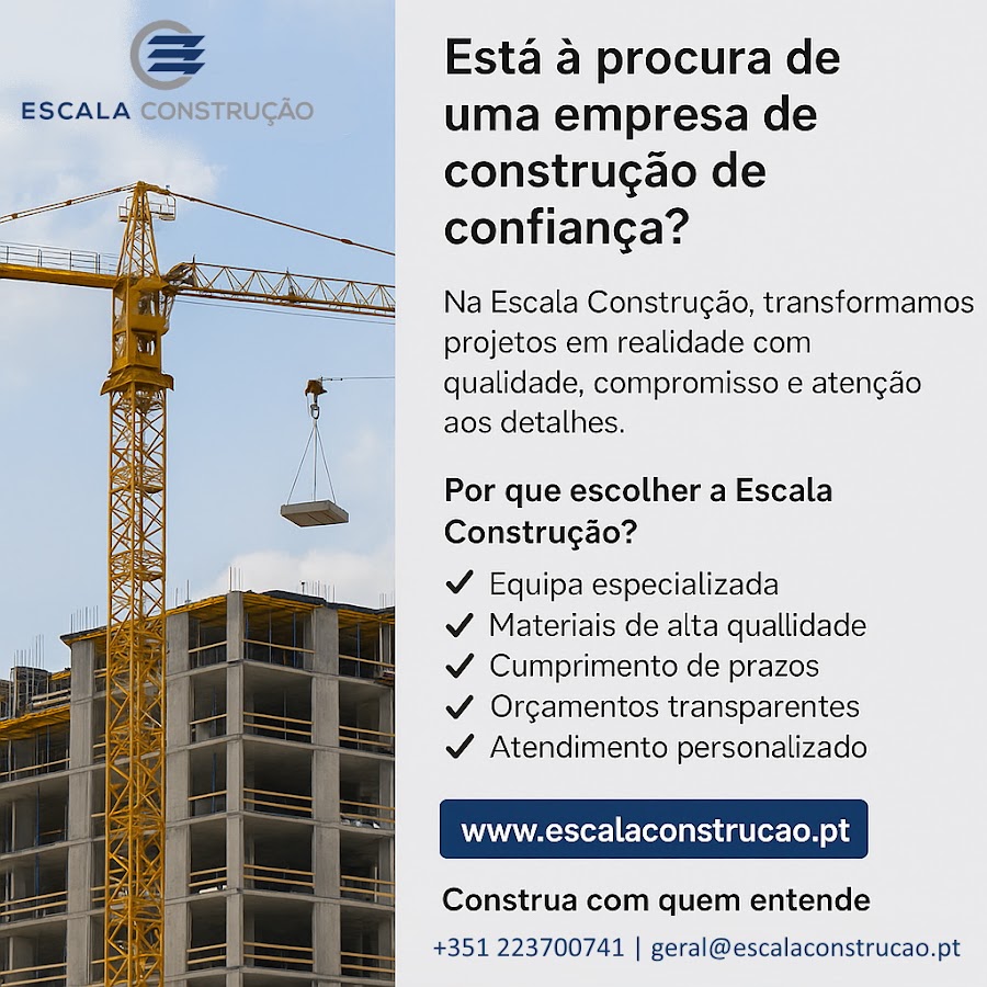 Escala Construção - Engenharia Construção, Reabilitação, Obras e Remodelações foto 2