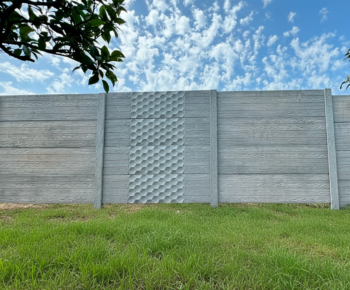 Vedação modular de betão Euromuro — Quinta do Picado