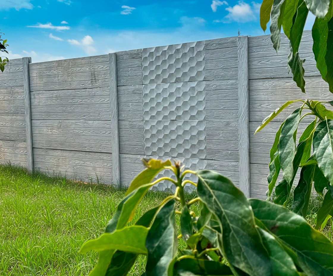 Vedação modular de betão Euromuro — Quinta do Picado