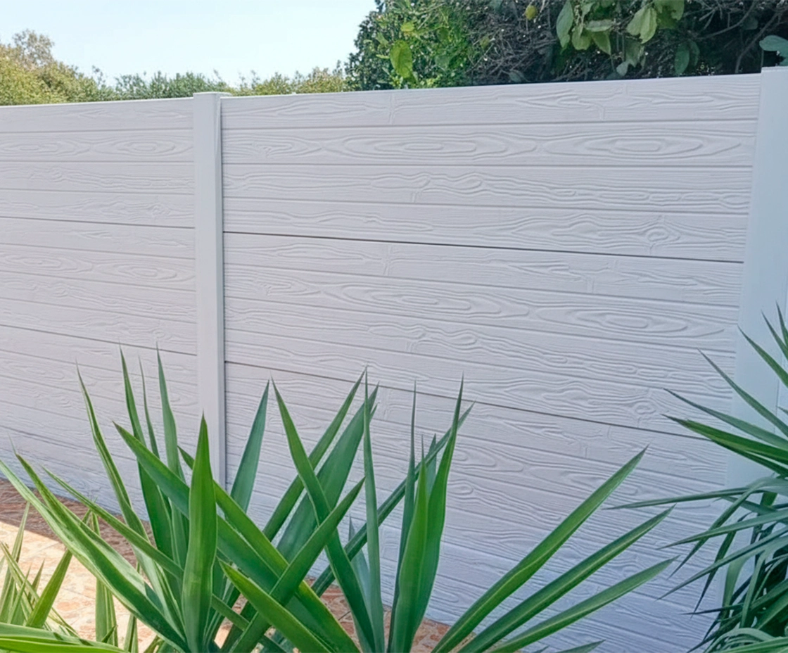 Vedação modular de betão Euromuro — Mata Rota