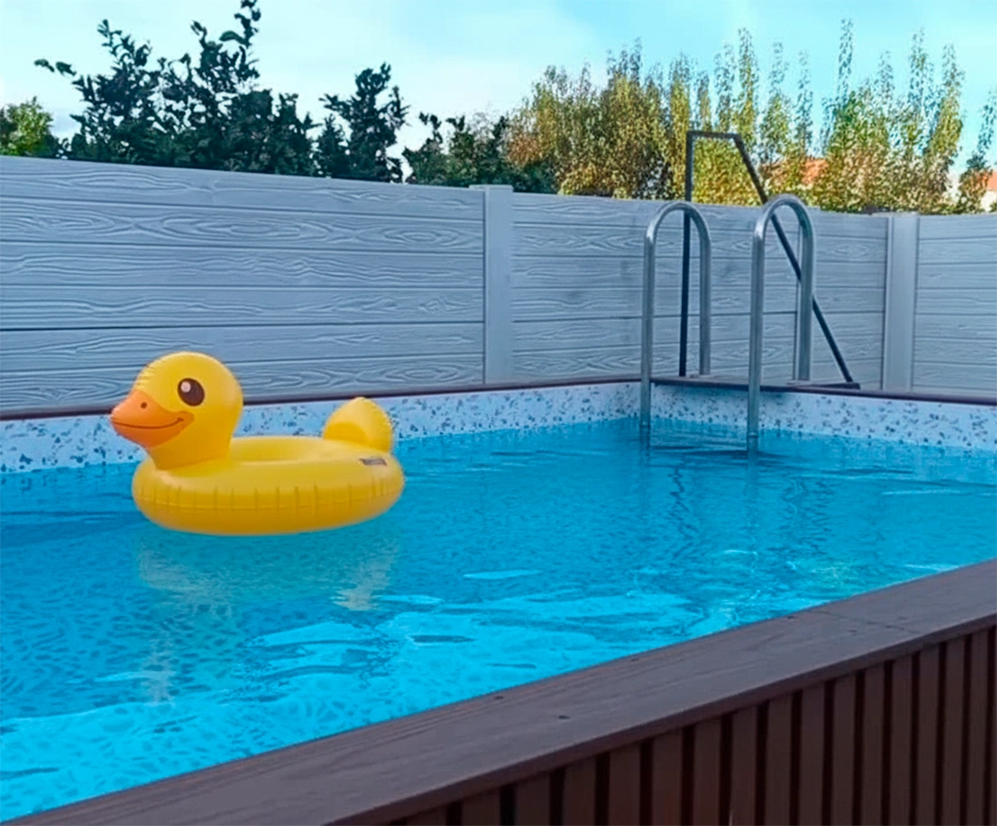 Vedação modular de betão Euromuro — Mata Rota