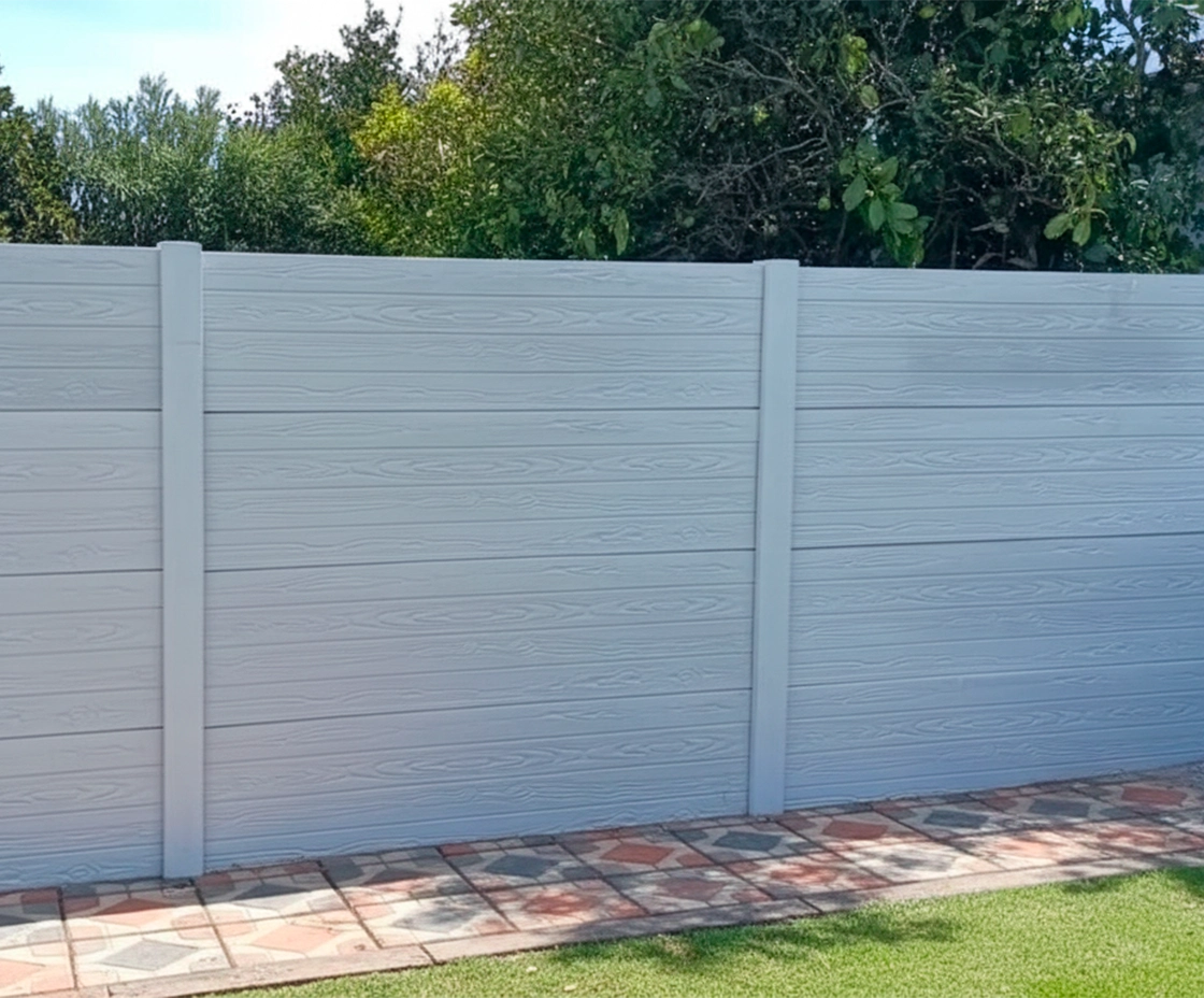 Vedação modular de betão Euromuro — Mata Rota