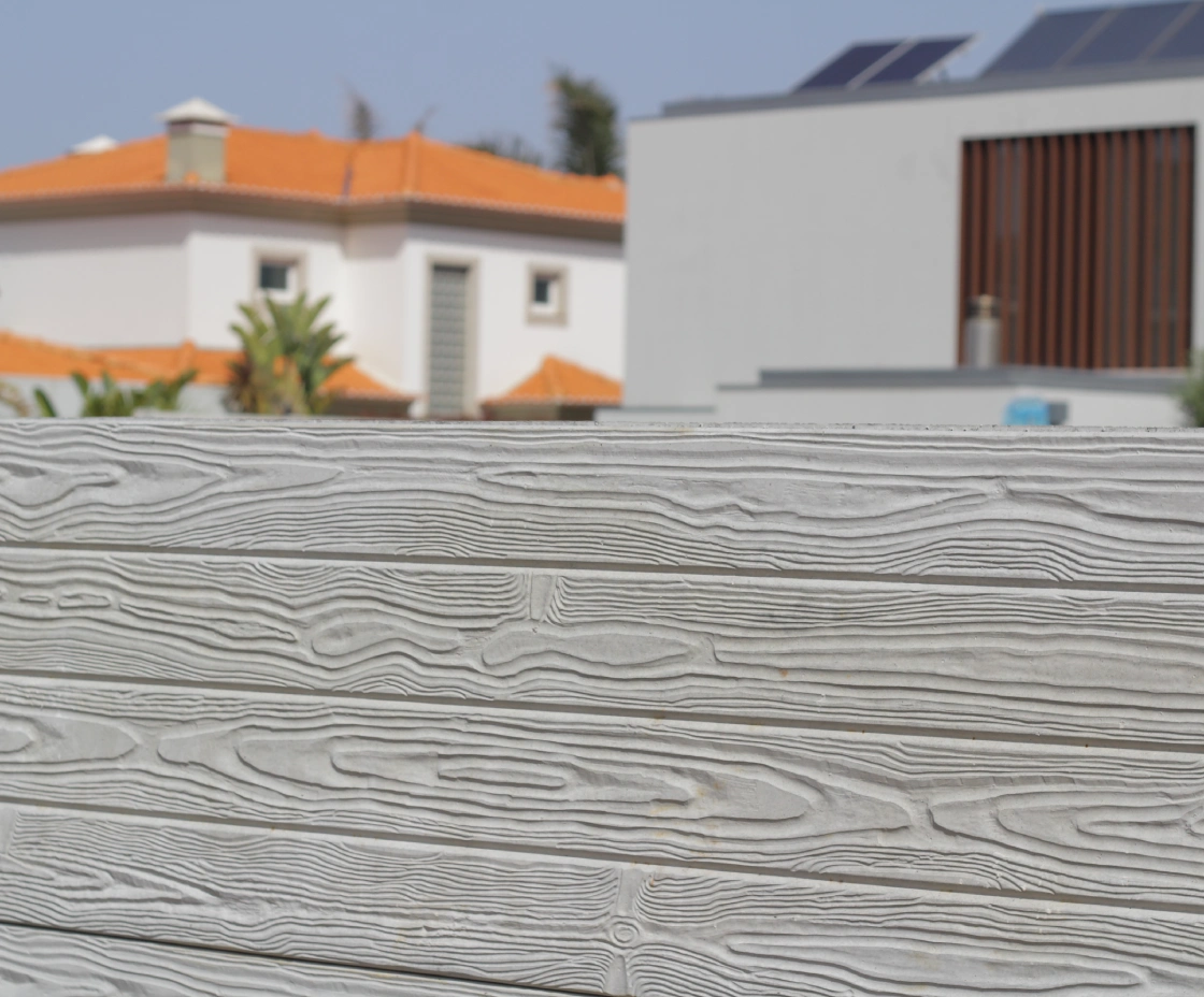 Vedação modular de betão Euromuro — Esmoriz