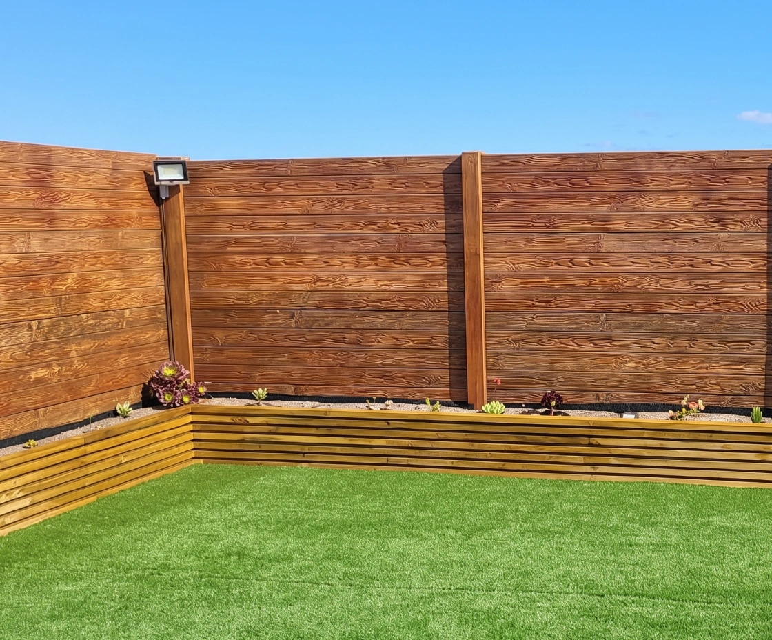 Vedação modular de betão Euromuro — Peniche